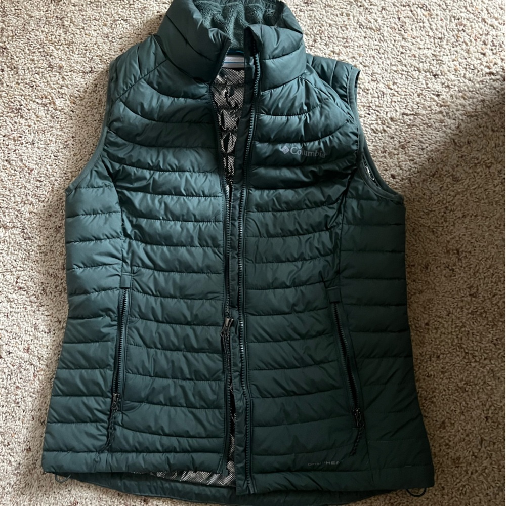 Green Puffer Vest